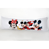 Travesseiro De Corpo Xuxão Personalizado Minnie E Mickey