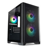 Gabinete Tecware Neo M2 Tg Mesh Frontal Con 3 Coolers Argb 