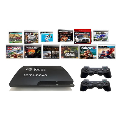 Ps3 Slim Cech 2100a | Mercado Livre