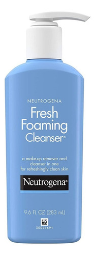 Desmaquillante Espuma Neutrogena Fresh Foaming Para Piel Mixta Por Unidad - Volumen De La Unidad De 283ml Peso De La Unidad De 9oz