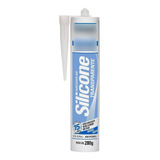 Sellador De Silicona Neutra Cartucho X 280ml Transparente Bg