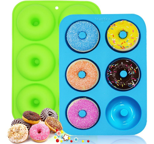 Molde De Silicona Para Rosquillas Walfos - Juego De Moldes P