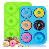 Molde De Silicona Para Rosquillas Walfos - Juego De Moldes P