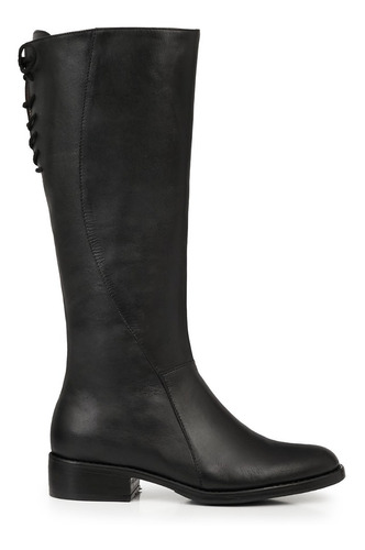 Bota Cuero Mujer Caña Alta Briganti Zapato - Mcbo24470