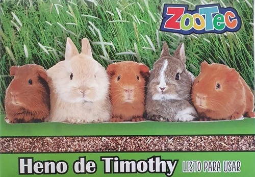 Heno Timothy Listo Para Usar Conejos Cobayos Roedores Zootec