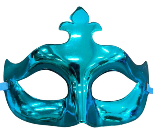 Kit Com 3 Máscara De Veneza Metalizada Carnaval Ref: 6815