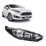 Farol New Fiesta 2013 2014 2015 2016 Máscara Negra Direito