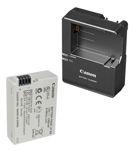 Cargador Canon  Lc-e8 + Batería Lp-e8 Fmk