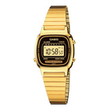 Reloj Casio La670wga-1 Dama Vintage Metal Dorado