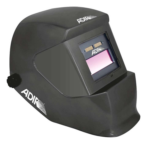 Careta Electrónica Soldar Automática Adir 11705 Color Negro