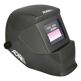 Careta Electrónica Soldar Automática Adir 11705 Color Negro