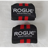 Munhequeira Wrist Wraps Elástica Rogue Small 30cm Black/red