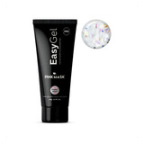 Easy Gel Pink Mask (polygel) X 60gr/2.1floz Color Sparkly White