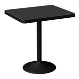 Mesa De Comedor Moderna/minimalista De Polipropileno Y Acero