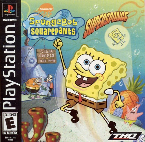 Bob Esponja Supersponge Saga Completa Juegos Playstation 1