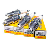 Kit 4 Bujías Ngk 1 Electrodo Vw Vocho Sedan 1.6 1993-2004