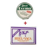 Jabon Hiel De Vaca + Benzo Derma 