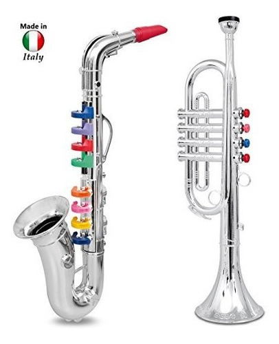 Set De 2 Instrumentos Musicales De Viento Para Niños