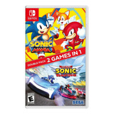 Sonic Mania / Team Sonic Racing 2 Juegos Nintendo Switch