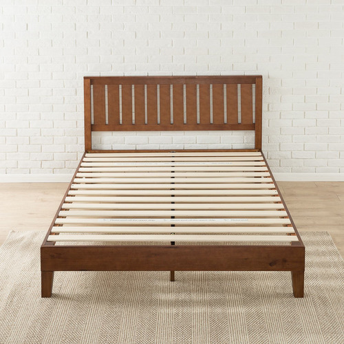 Plataforma De Cama En Madera Con Cabecera Tamaño