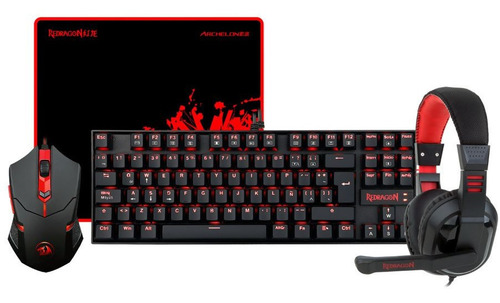 Teclado Y Mouse Gamer Redragon K552-bb-2 S Mexx 1