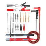 22 Piezas De Puntas De Sondas Multímetro Juego De 22 Puntas