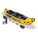 Canoa Kayak Intex Explorer K2 Inflable Bote 2 Personas