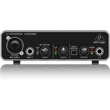 Interface De Áudio Behringer U-phoria Umc22 Usb