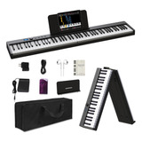 Teclado Piano Plegable 88 Teclas Full Size Bluetooth Usb