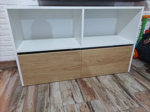 Mueble  Juguetes Cubos Baúl Organizador Carro Ruedas Premium