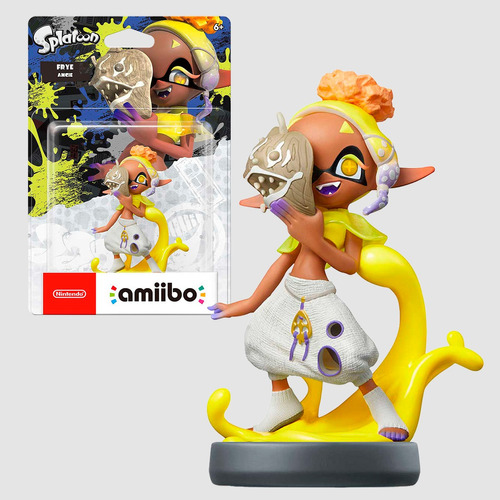 Amiibo Frye Splatoon Figura Interactiva Para Nintendo 3ds