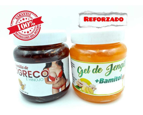 Kit Gel De Jengibre Y Fenogreco 500 Grm