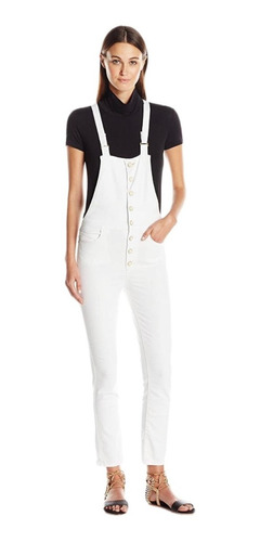 Guess Jumpsuit Mujer Blanco Overol Original 