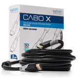 Cabo X Exbom Hdmi 1.4 Tipo - A 5m Cbx-h50sm Preto