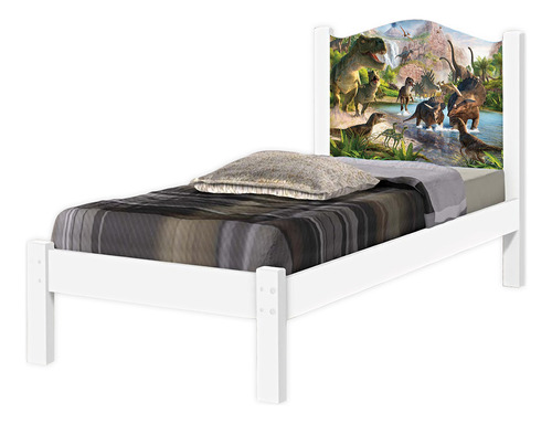 Cama Solteiro Dinossauro, Cama Para Menino, Cama Criança