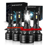 . Kit De Focos Led Luz Alta Y Baja, 3000 Lm, 6500 K, For 1