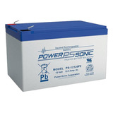 Batería De Respaldo Ul De 12v 12ah Power Sonic Ps-12120f2