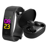 Smartwatch 115 Plus Combo + Auriculares Inalámbricos A6s
