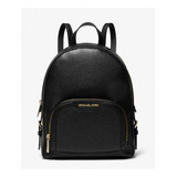 Mochila Urbana Michael Kors Mochila Jaycee Couro Color Negro 22.8l