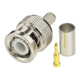 Conector Bnc Macho Ponchable Paq. 5pz