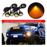 * Kit 4 Led Luz Grado Universal Ambar F250 Ranger Hilux S10