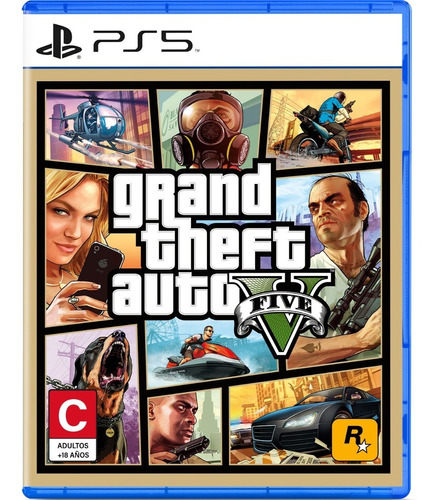 Grand Theft Auto V Gta 5 Ps5 - Físico Nuevo* Surfnet Store