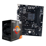 Kit Upgrade Amd Ryzen 5 5600g + Placa B550m + S/memória