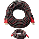 Cable Hdmi 10 Metros Mallado 2 Filtros 4k