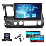 Android Shuangding Car Radio Estéreo Honda Civic 06 - 2011