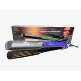 Plancha De Pelo Rizador De Cabello Profesional Om Ancha