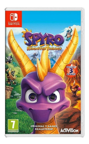 Spyro Reignited Trilogy Switch - Eu Version Español - Sniper