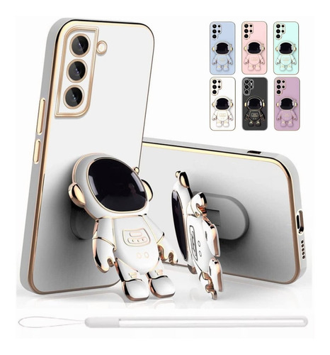 Funda Para Samsung Carcasa Celular Soporte De Astronauta