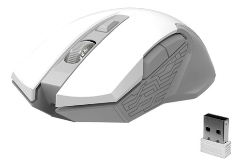 Mouse Gamer Fantech Raigor Ii Wg10 Blanco Inalambrico 