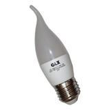 Lámpara Vela Velita Viento Led E27 5w Cálida Lx Luz Blanco Cálido